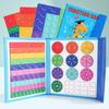 Magnetic Fraction Puzzles, Montessori Math Learning Toys For Kids, Stem Educational Fraction Tiles Set For Hands-On Arithmetic