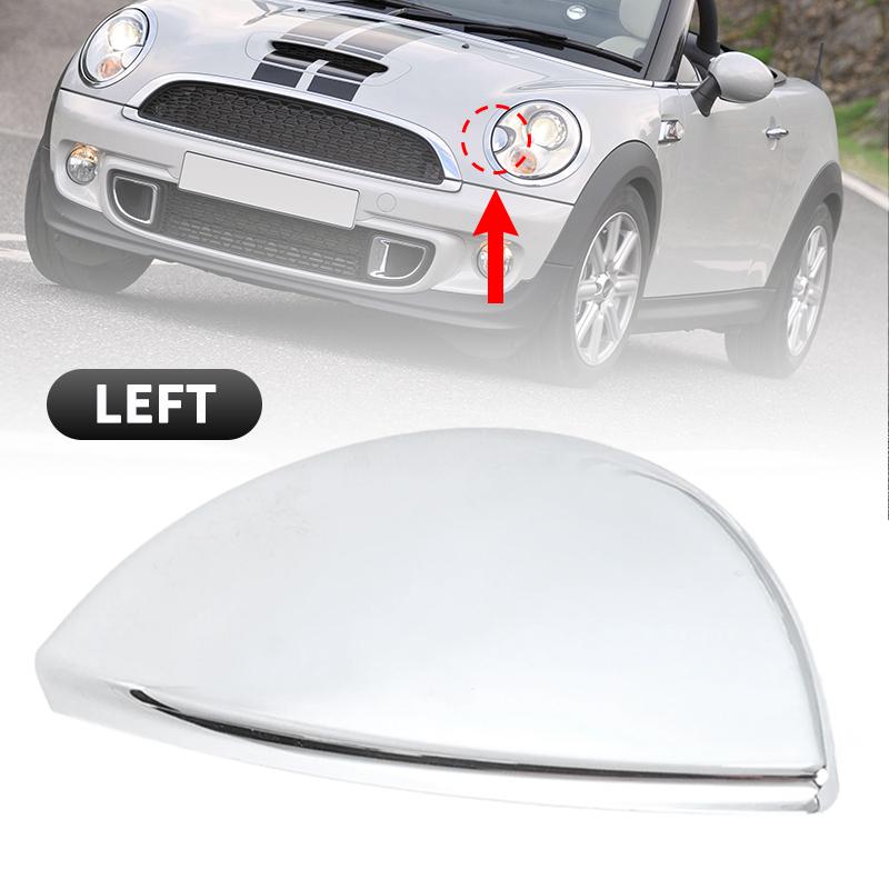 

Car Headlight Washer Nozzle Cover Cap For BMW MINI Cooper R50 R52 R53 R54 R55 R56 R57 R58 R59 2008-2014 61672752559 61672752560 1pc Left