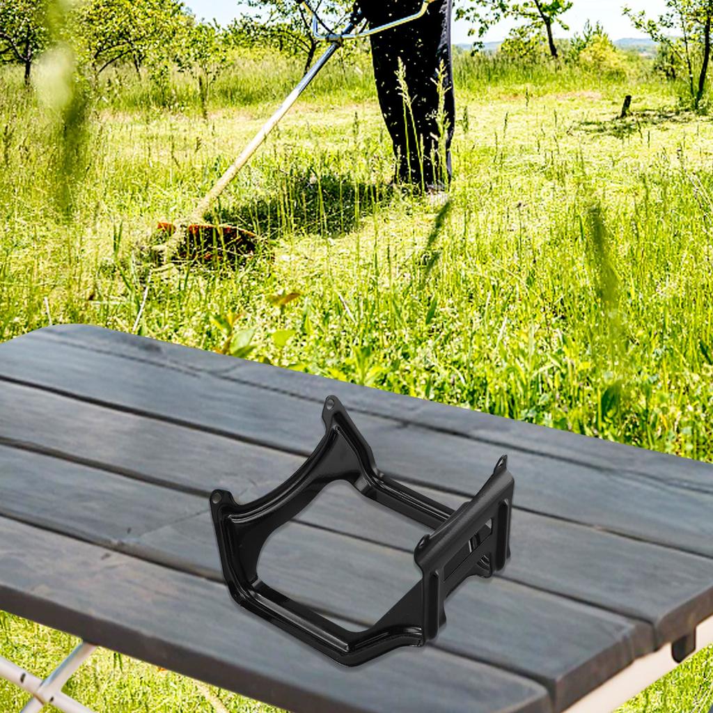 Package Content Brush Cutter Fuel Tank Holder Stand Reliable Design