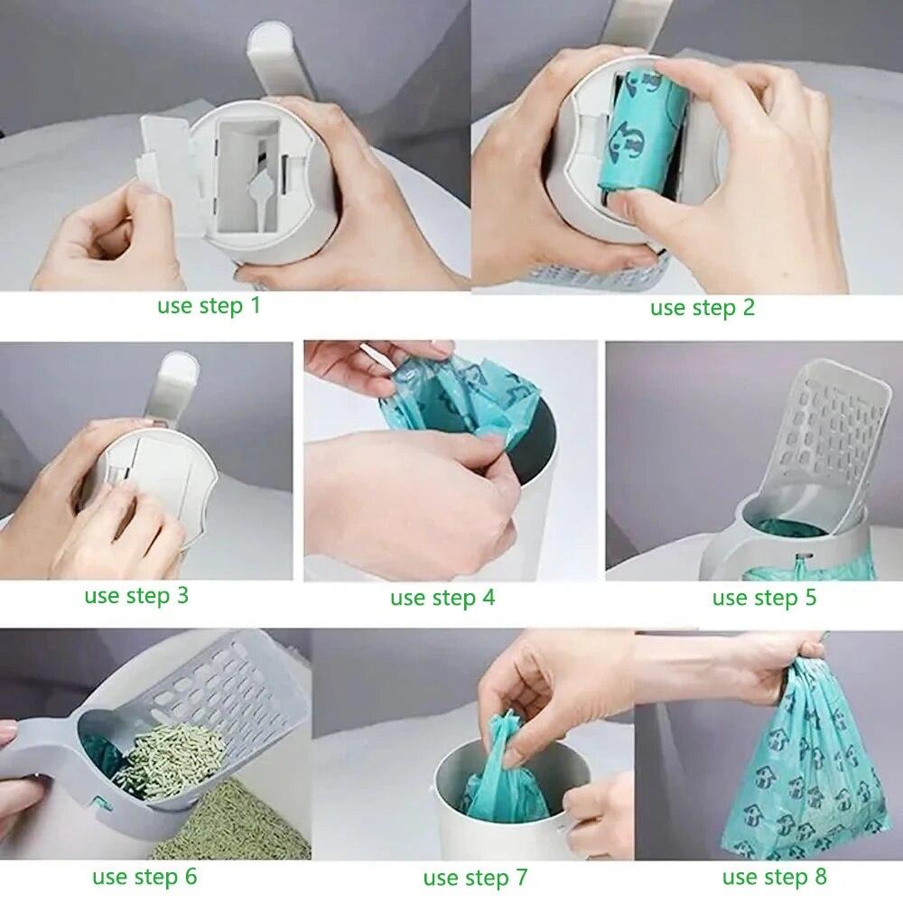 Katzenstreu Schaufel Schaufel Filter Sauber Toilette Müll Picker Katzentoilette Selbstreinigende Katze Liefert Zubehör