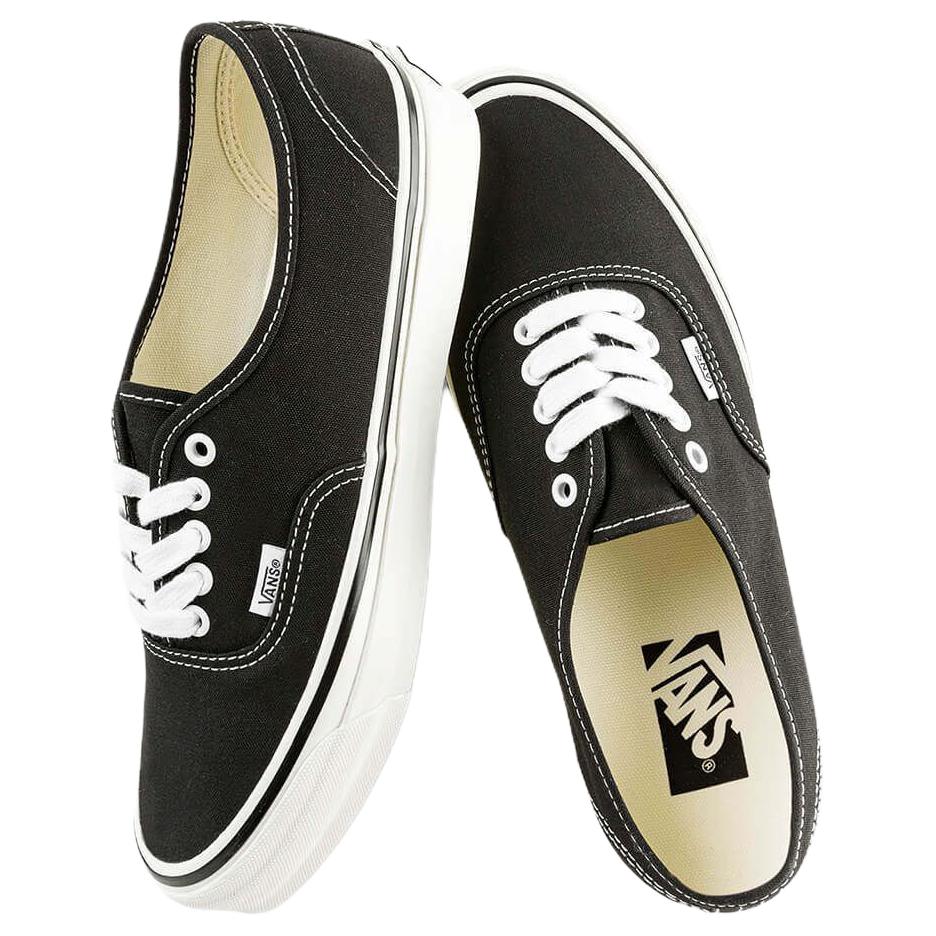 Vans Authentic 44 Versatile Comfortable Low-Top Skate Shoes Unisex sneaker Black VN000EBNBPR