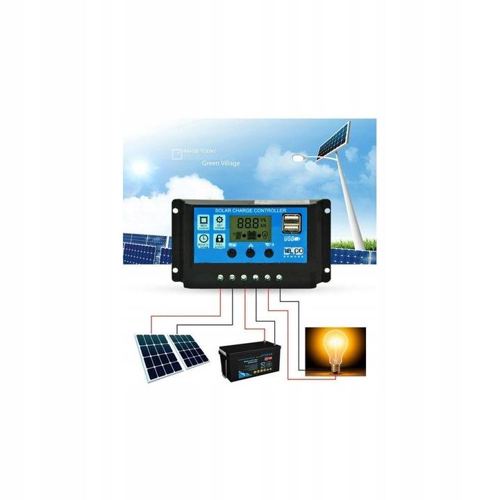 Regler Solarladeregler PWM 30A 12V/24V