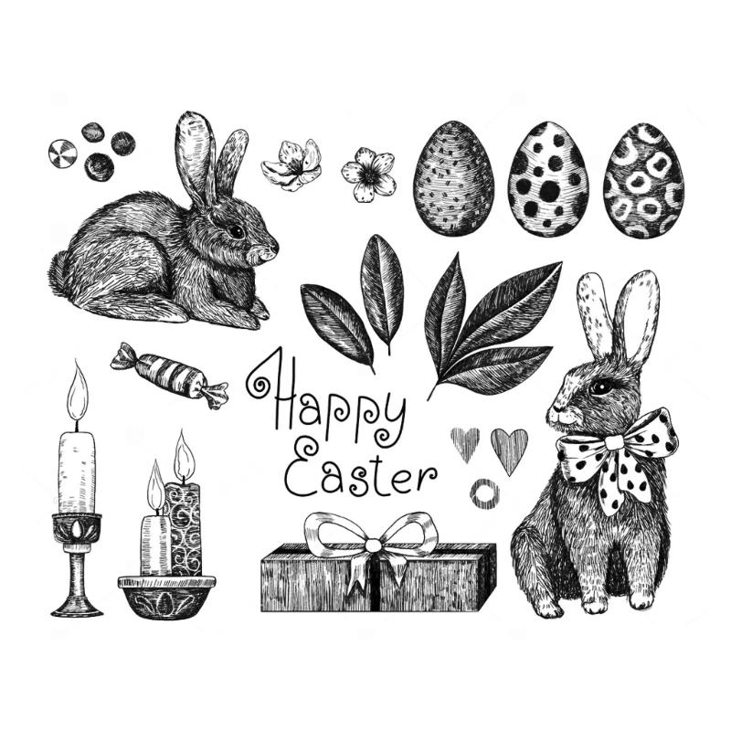 Animal Clear Silicone Stamp for DIY Invitation Card Scrapbooking Paper Craft Rubber Stamp Handmade Journaling Supplies