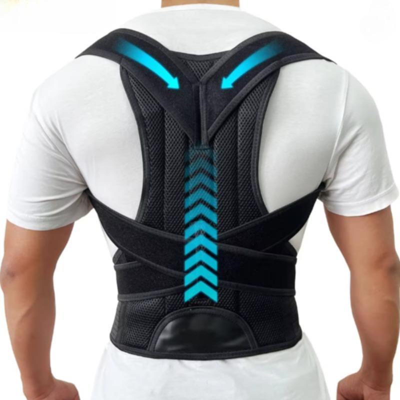 Posture Corrector Back Brace, Adjustable & Breathable for Upper Back Support, Improve Posture and Relieve Pain