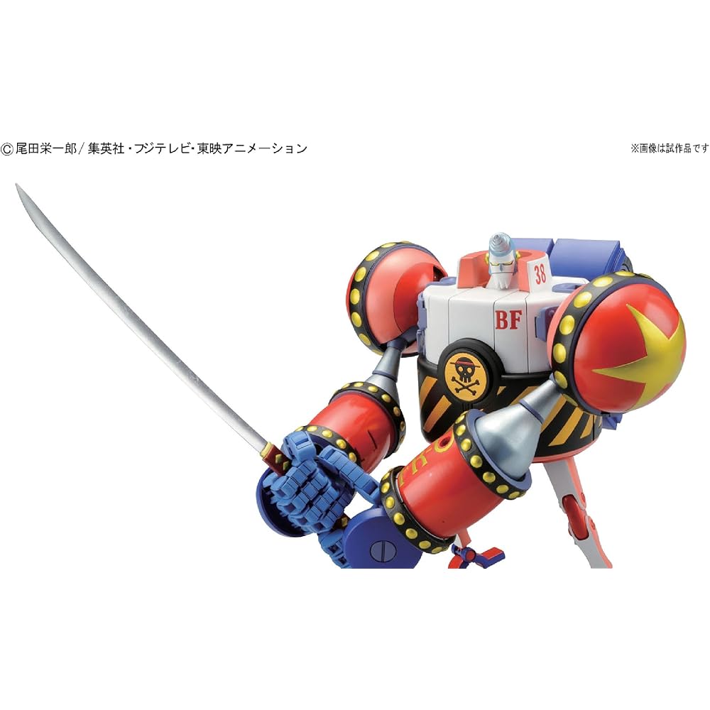 Best Mechanic Collection Franky General Pre-painted Plastic Model Kit