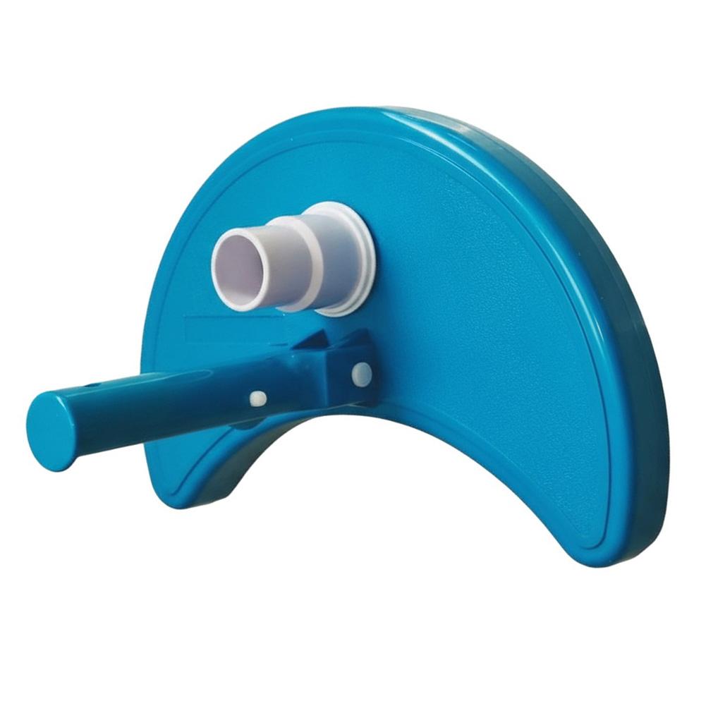 HalfMoon Pool Vacuum Head for Efficient Debris Removal Lightweight Design Compatible with Standard 124 and 15 Inch Hoses