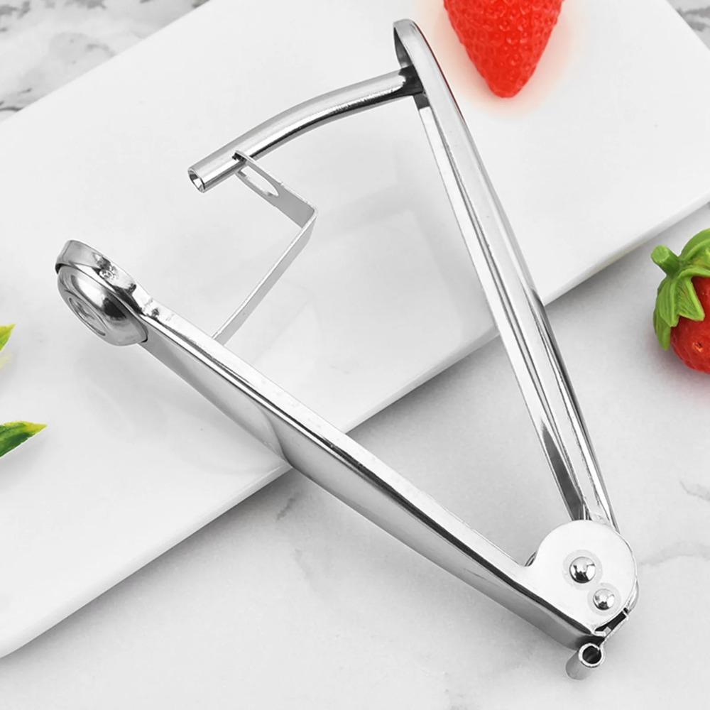 Upgrade Haushalt Verdickter Edelstahl Kernentferner 304 Edelstahl O Live Entkerner Werkzeug Pflaumenentkerner Küchenhelfer