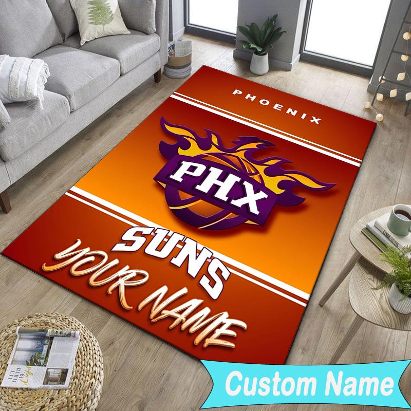 Custom NameSuns Basketball Artwork Carpet, Indoor Rug, Chair Rug, Living Rooms, Doormat Made From Polyester Home Decor Birthday Christmas Gifts