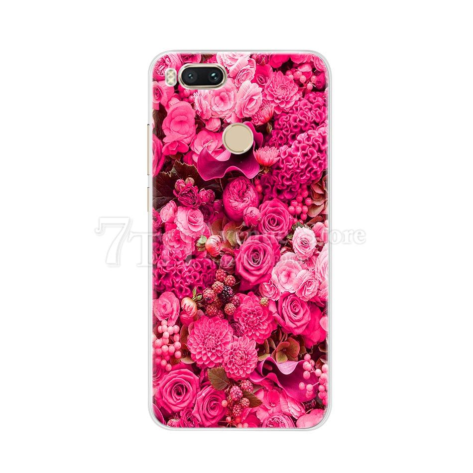 Pro Xiaomi Mi A1 Pouzdro Tištěné Pro Xaiomi Mi A1 TPU Pouzdro Pro Xiaomi Mi 5X Měkký Silikonový Zadní Kryt