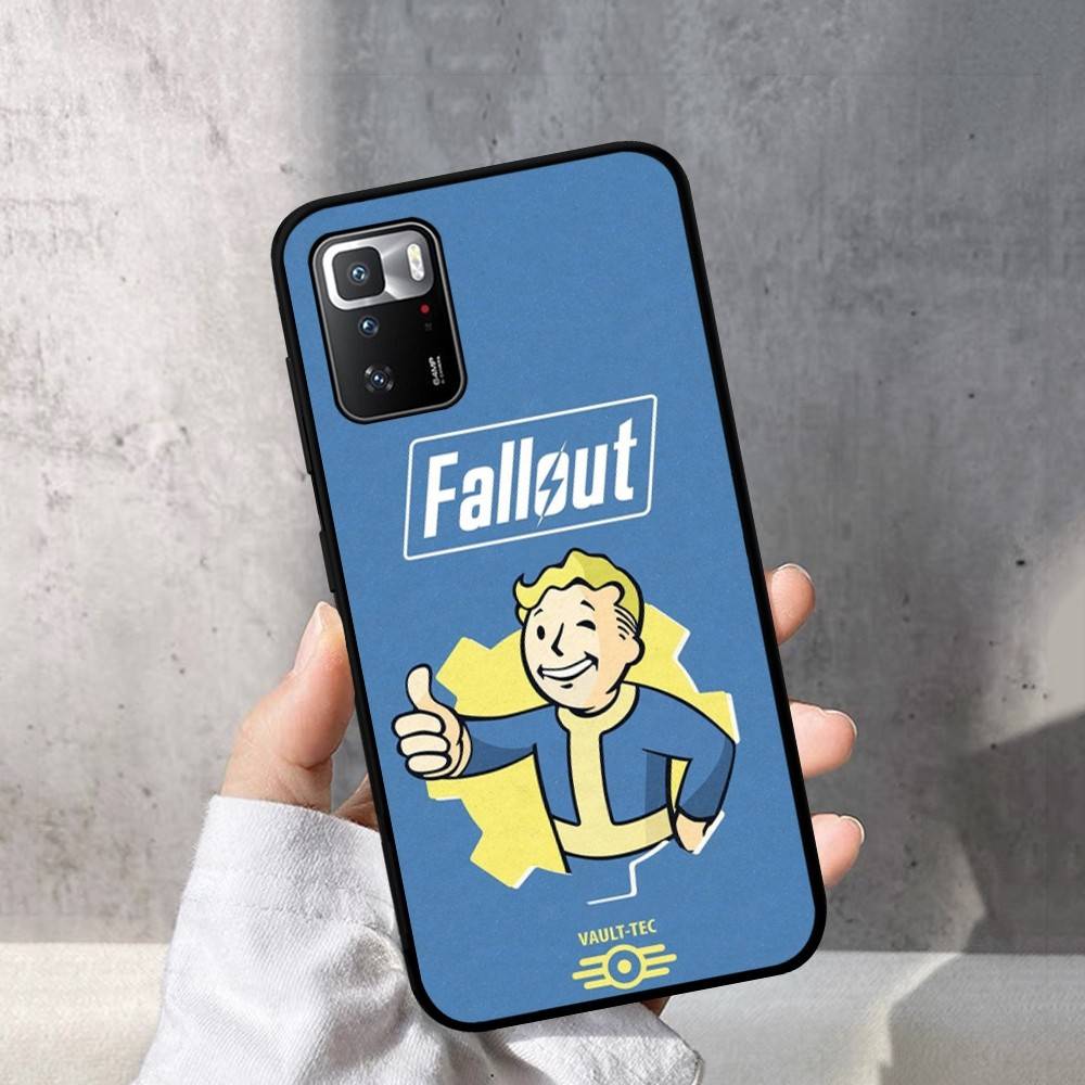 F-Fallout S-Series 4 Cool Game Phone Case For Redmi Note 4 X 5 A 6 7 8 T 9 9S 10 11 11S 11Epro Poco M3 pro