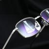Portable Folding Alloy Frame Progressive Multifocus Reading Glasses ADD 75 To 400 with Case for Men Women