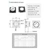 Kulatý širokopásmový reproduktorový měnič 4Ohm 3W Mini reproduktor 20 až 50 mm Audio reproduktor pro DIY Bluetooth reproduktor Elektronický projekt