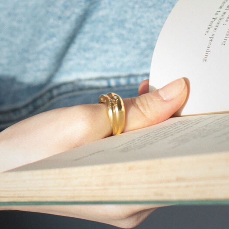 Objecteso Curve Ring