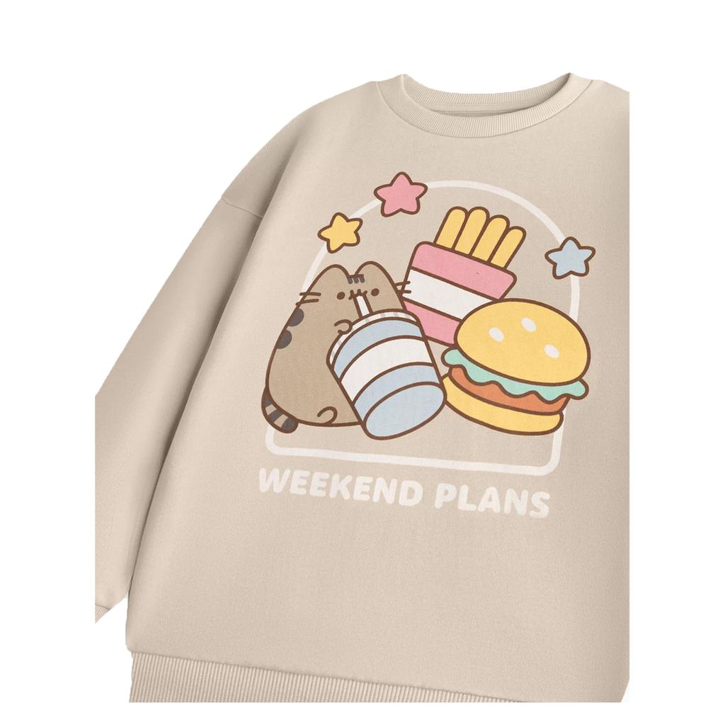 Pusheen Girls Weekend Plans Sweatshirt