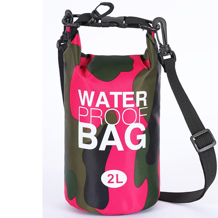 Waterproof Camouflage Bag: Single/Double Shoulder, Polyester for Cycling, Camping & Mountaineering