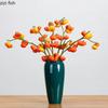Simulated Pumpkin Fruit Branch Flower Arrangement Decoration Simulated Fruit Ornament Artificial Fruits Crafts Photography Props