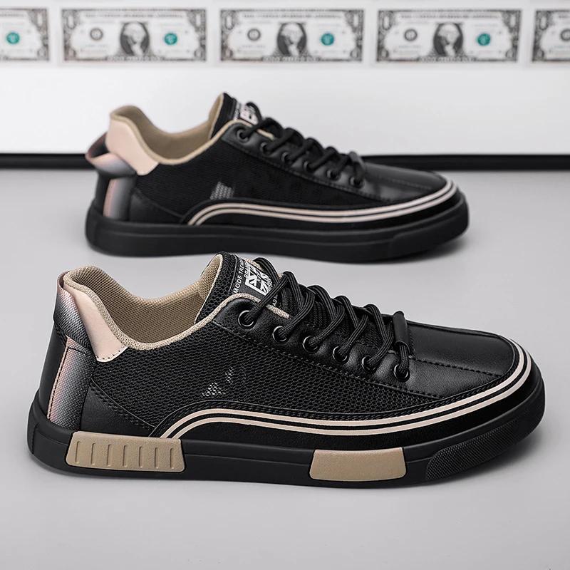 Fashion Summer Thin High Quality  Casual Men's Sneakers Tenis Masculino Mesh Shoes Running Designer Board Shoes Men Big Size 38-47