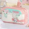 Large Capacity Cute Pencil Pouch Multi-layer Gel Pen Organizer Student Pencil Case  Stationery