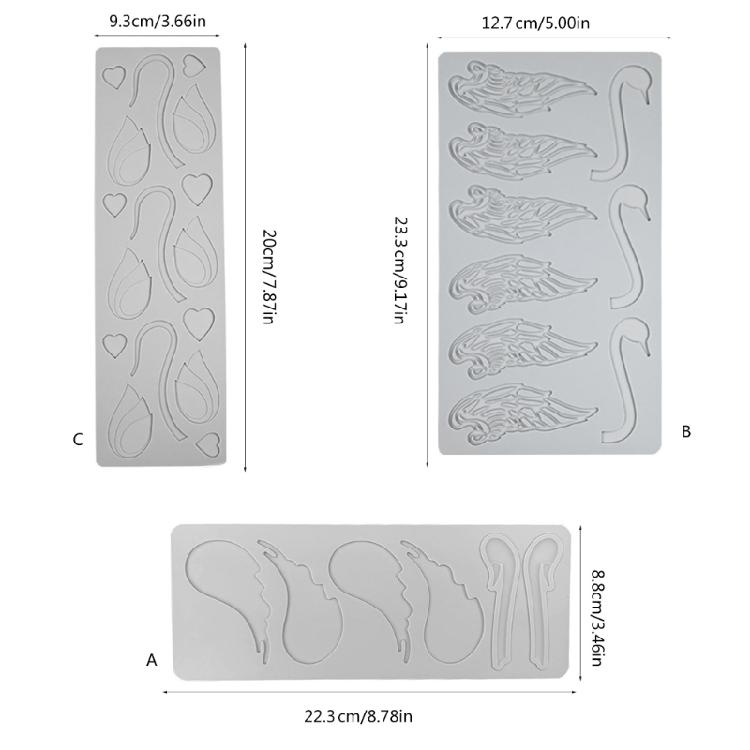 Silicone Lace Mat for Wedding Birthday Cake Embellishment Sugarcraft Fondant Mold Professional Dessert Bakewares