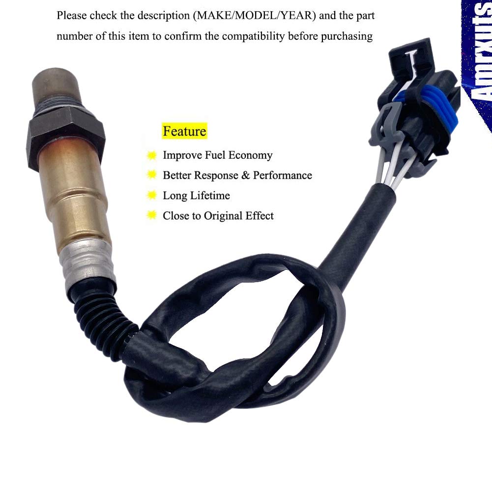 

Amrxuts 4011853 Upstream Air Fuel Ratio Oxygen Sensor for Polaris Ranger 2017-2018 LSF 4.2, Ranger 1000 Crew XP 2017-2018, RZR RS1 XP 1000 XP 4