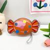 Modern Colorful Candy Pattern Bag For Young Girls Cute Lightweight Purse Pu