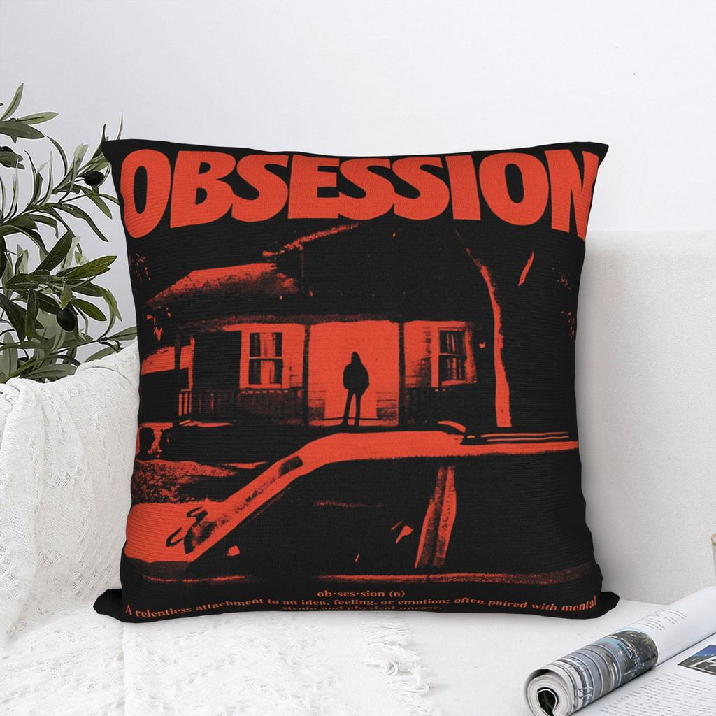 Decorative Pillowcase Obsession 2026 Horror Movie  Merchandise Home  Throw Pillow Case Cover Zippered Multi Size