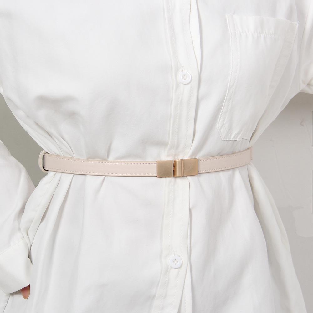 Curea de damă în stil coreean: Elegant, versatil, cu lanț extins la talie și cataramă stilată