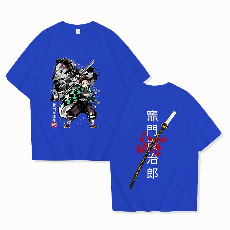New Anime Kamado Tanjirou Printed T-Shirts Women Men Short Sleeve Funny Round Neck Tee Shirt Casual Summer Tops