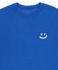 GRAVER [Unisex] Small Drawing Smile Sweatshirt_Cobalt Blue