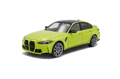 SOLID O BMW M3 Competition Sedan 2023 Finished Product S4315303 1/43 (Yellow)