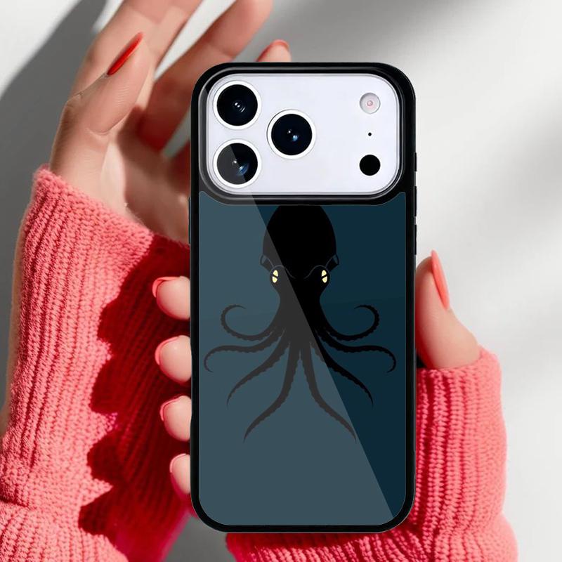 

Чехол для телефона с принтом морских обитателей и осьминога для iPhone 17 16 15 14 13 Pro Max Задняя крышка для 12 11 Pro Coque iPhone 15 Pro Max