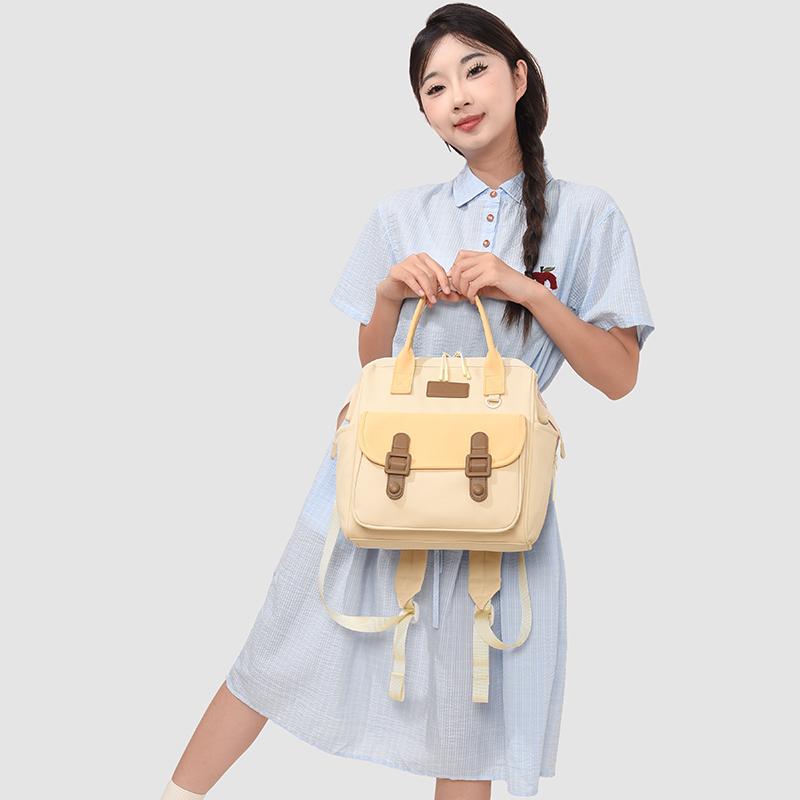 Women's Lightweight Backpack Color-Contrast Backpack