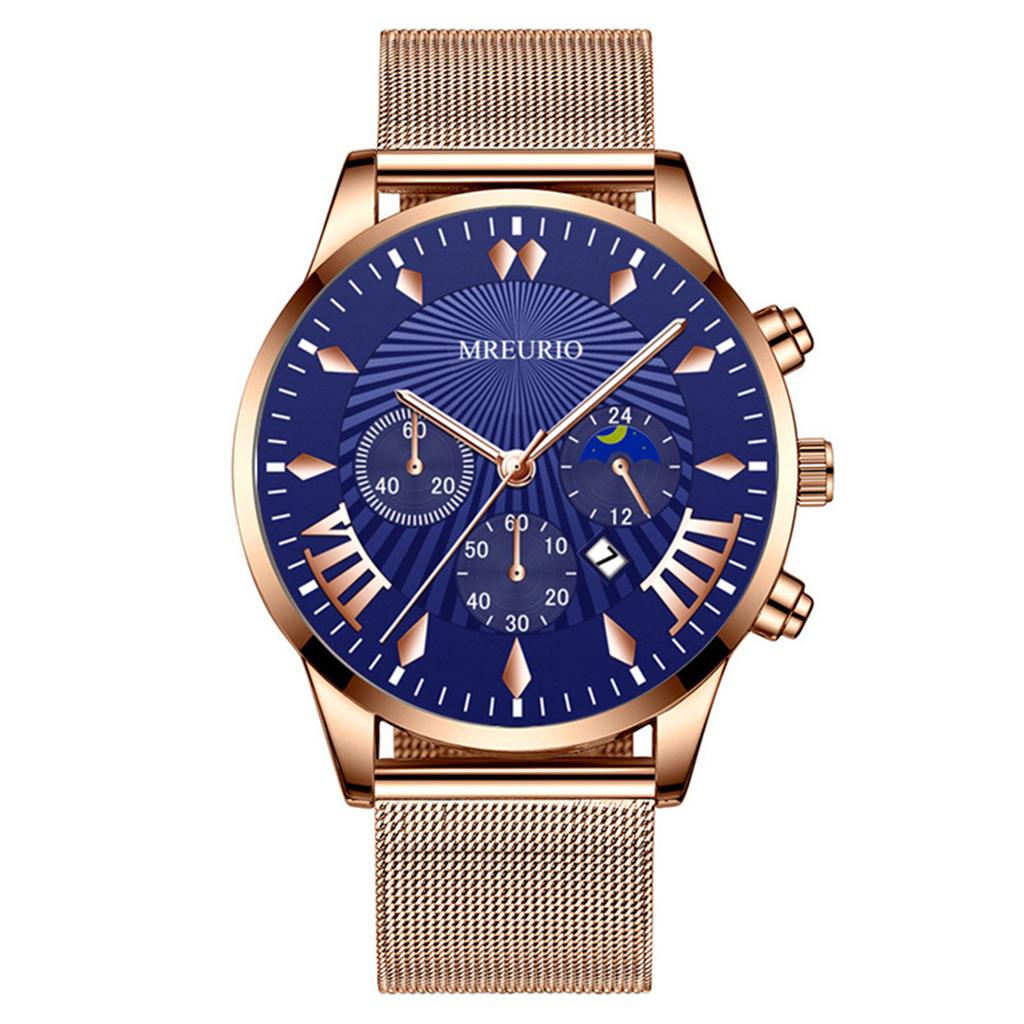 Men's Luminous Running Alarm Clock Watch