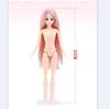 30cm 20/26Jointed Girl Doll Nude Body Parts Dolls With Hair Kids Toys 23 Jointed Girl Doll