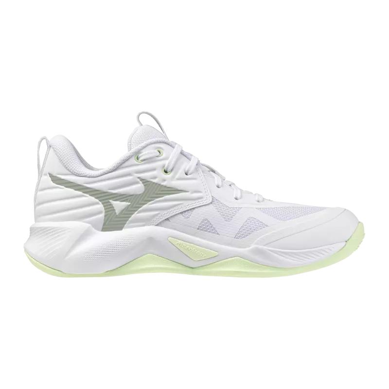 Mizuno Wave Momentum Pro Sneakers Breathable White/Light Green