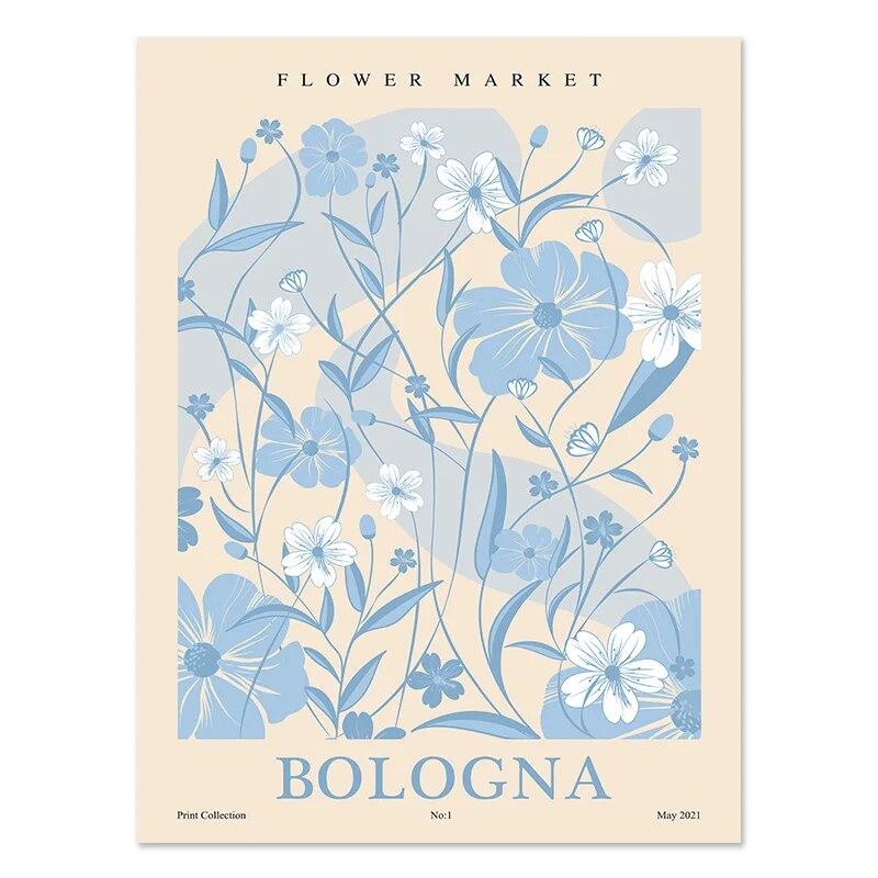 Blue Flower Market Henri Matisse Posters Prints Abstract Wall Art Gallery Canvas Painting Nordic Picture For Living Room Decor
