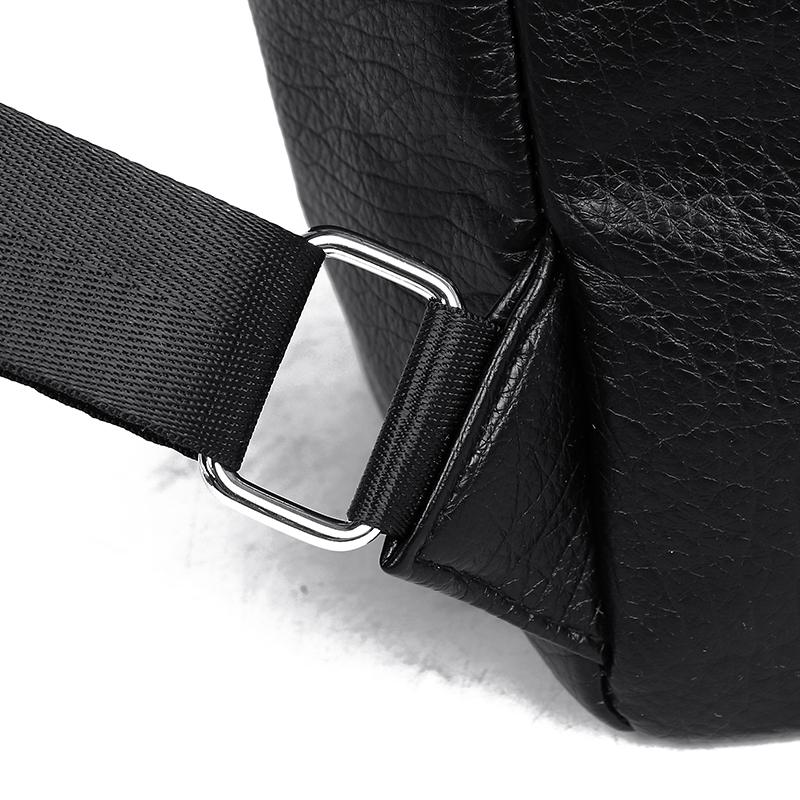 Rucsac-Geantă din Piele Ecologică Texturată cu Buzunar Frontal cu Clapetă Mâner Superior Rucsac Casual de Zi pentru Femei