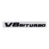 Autocollants 3D pour ailes de voiture, emblème V8 BITURBO, logo pour W463, W222, W204, W205, CLS, W218, C63S, W213, W212, accessoires