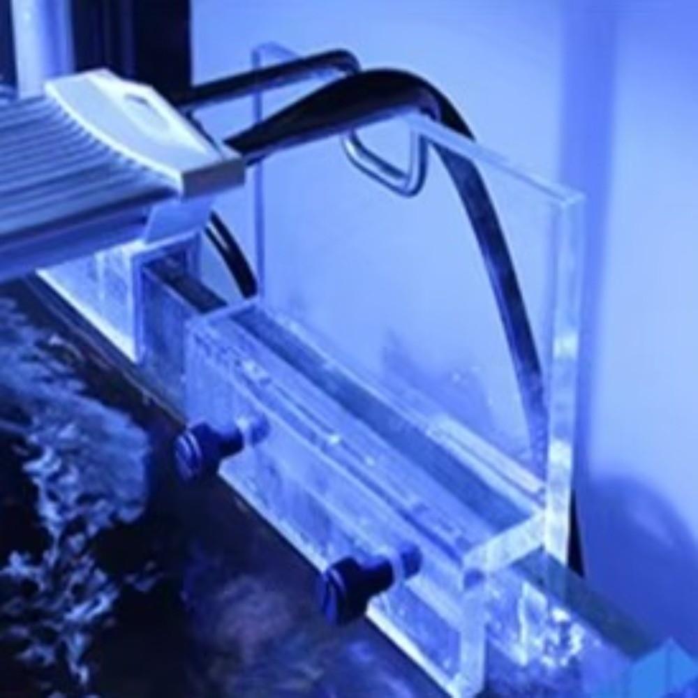 Klarer Acryl Aquarium LED Lichthalter Hängevorrichtungen Bohrfrei Aquarium Beleuchtungsständer Heben Aquarium Beleuchtungswerkzeuge