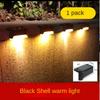 Solar Light Outdoor Stair Wall Step  LED Street  Garden Balcony Decoration Waterproof Stairs Fence Lamp