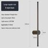 Creative Minimalist LED Wall Light for Hallway, Bedroom, Living Room, Study, and Staircase