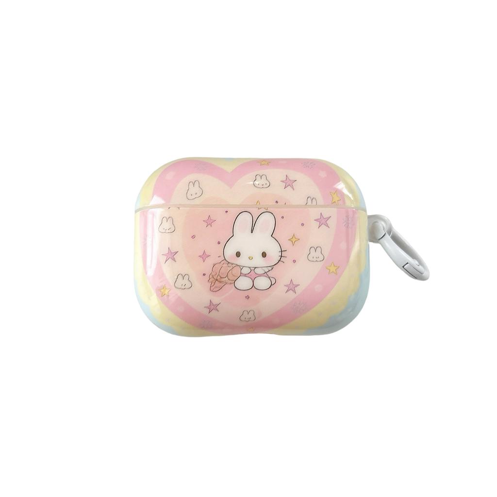 Cartoon simple love, suitable for Apple AirpodsPro1 Bluetooth headset 1 protective case, soft case, earphone case 1st generation p