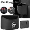 Leather Car Door Garbage Bin Bag Storage Bin Storage Box For Opel Astra Insignia Corsa Zafira Meriva Mokka Vivaro Vectra Antara