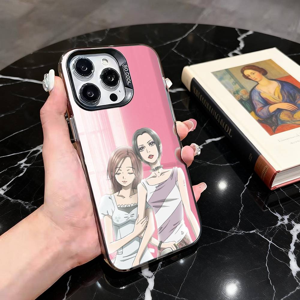 Cool Girl O-Osaki NO N-Nana-es Phone Case For iPhone 17,16,15,14,13,12,11 Plus,Pro Max,XS,Colorful Silver Phone Case Funda Cover