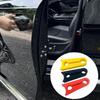 4Pcs Silicone Car Door Lock Sound Deadener Buffer Seal Shock Absorber Car Door Lock Protectors Soundproofing