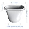 Air Conditioner Exhaust Hose Adapter, Window Sealing Plate Coupler, Vent Tube Connector Parts Accessories, Diameter 5.9 Inch