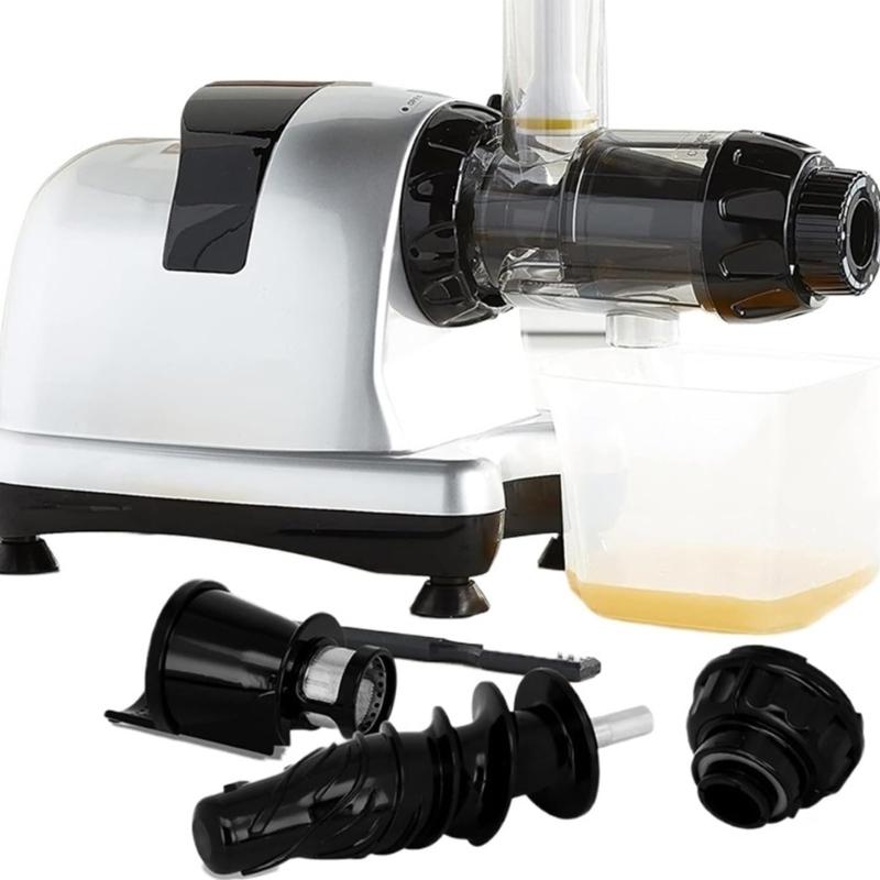 3Pieces Juicer Auger and Screen Set Juicing Machine Part Suitable for 8003 8004 8005 8006 Series for Pure Juice Output