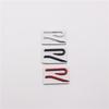 Golf 8th Gen New R Grille & Tail Emblem Metal Stickers - Front & Rear