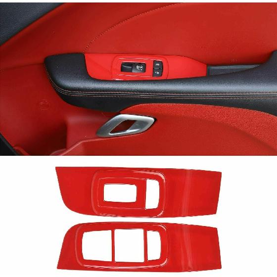 For Dodge Window Lift Trim Switch Panel Trim Accessories for 15+Dodge Challenger