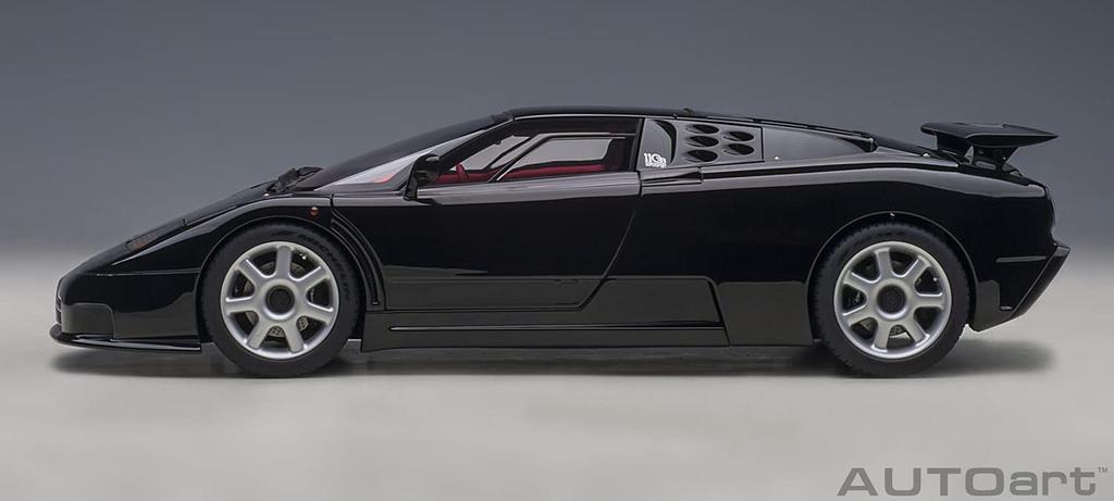 AUTOart Bugatti EB110 SS Schwarz Fertigprodukt 70919 1/18